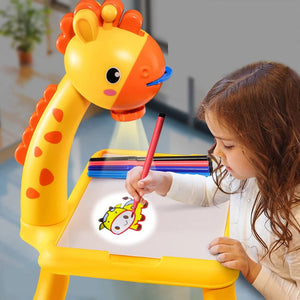 KIDS DRAWING & TRACING PROJECTOR TABLE BOARD (Big Size)