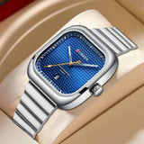CURREN Original Brand Stainless Steel Band Wrist Watch For Men With Brand (Box & Bag)-8460