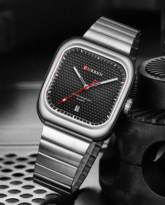 CURREN Original Brand Stainless Steel Band Wrist Watch For Men With Brand (Box & Bag)-8460