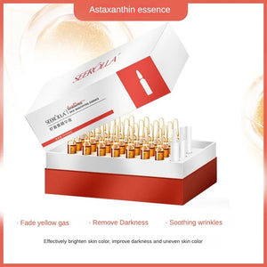 28pcs/set Astaxanthin Collagen Serum Set Moisturising Whitening Wrinkle Reducing Anti-Ageing Serum Face Beauty Skin Care