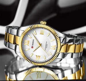 CURREN Original Brand Stainless Steel Band Wrist Watch For Men With Brand (Box & Bag)-8453