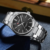 CURREN Original Brand Stainless Steel Band Wrist Watch For Men With Brand (Box & Bag)-8439