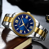 CURREN Original Brand Stainless Steel Band Wrist Watch For Men With Brand (Box & Bag)-8453