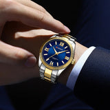 CURREN Original Brand Stainless Steel Band Wrist Watch For Men With Brand (Box & Bag)-8453