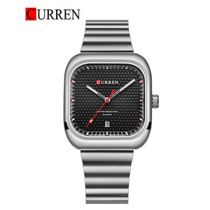 CURREN Original Brand Stainless Steel Band Wrist Watch For Men With Brand (Box & Bag)-8460